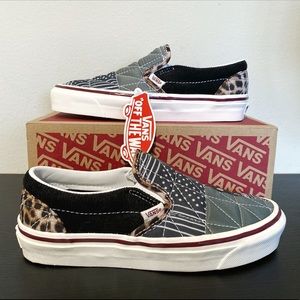 Vans slip-on Quilted Mix Women’s size 6 Brand New